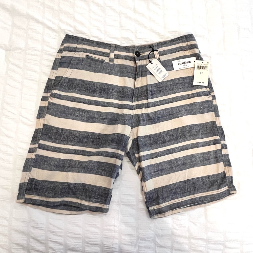 Soft denim mens shorts NWT